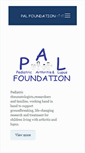 Mobile Screenshot of pal-foundation.org