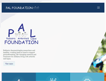 Tablet Screenshot of pal-foundation.org